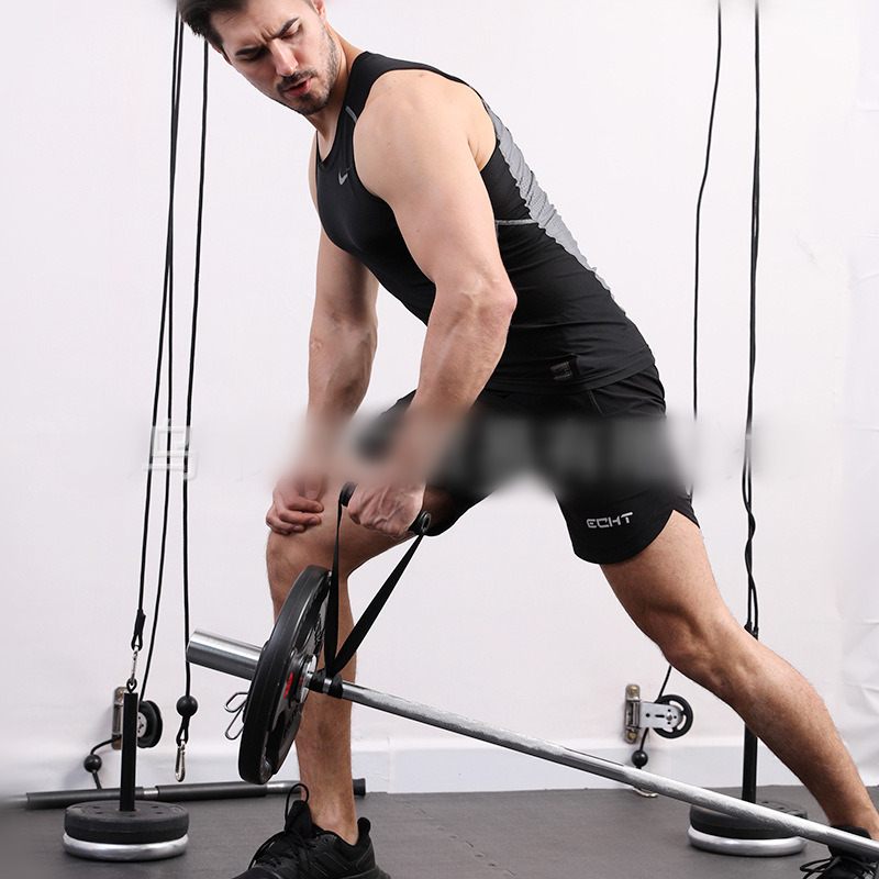 Pull Up assistenza fasce maniglie impugnature cinturino Fitness cavo resistente maniglie per macchine Home Gym forza Sling bilancieri Trainer