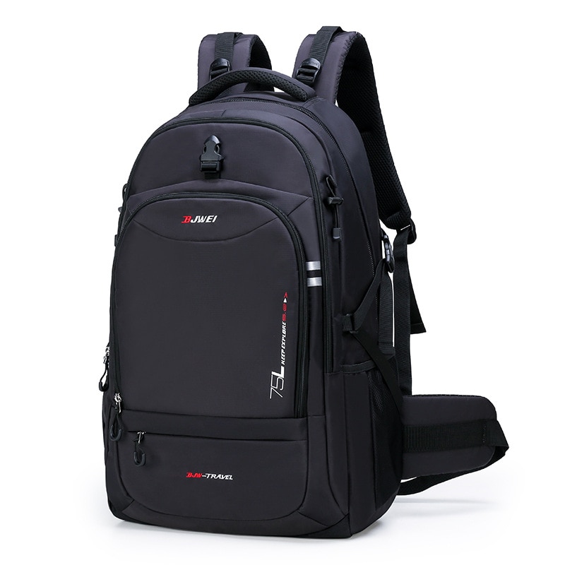 75L Unisex Men's Backpack Travel Back Pack Sports Bag Nylon Outdoor Trekking Rucksack Hiking Climbing Cycling Backpack for Male