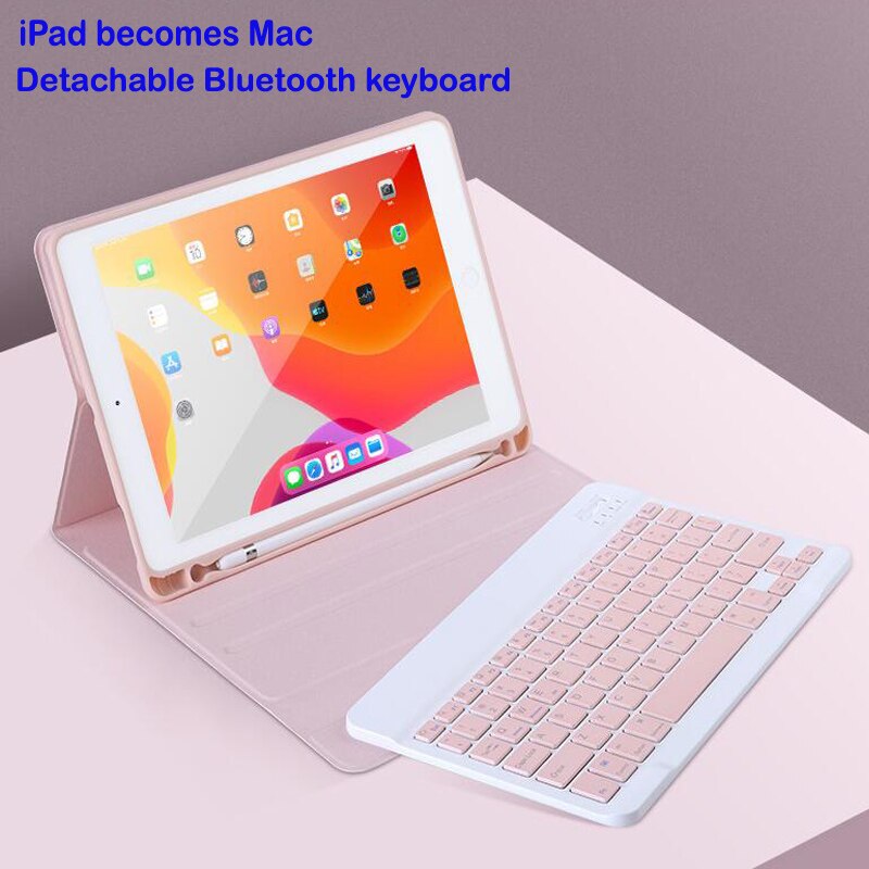 Case For iPad 10.2 9.7 5th 6th 7th Generation bluetooth Keyboard Case for iPad Air 1 2 3 Pro 10.5 11 12.9 Cover