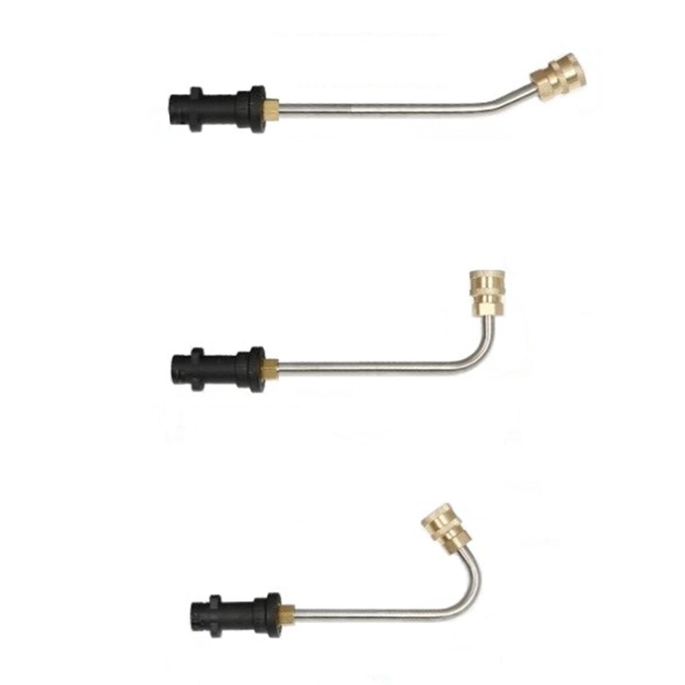 Hogedrukreiniger Gutter Cleaning Wand Lance 1/4 Inch Quick Connector 4000 Psi Voor Karcher K2-K7 Car Cleaning Accessoires