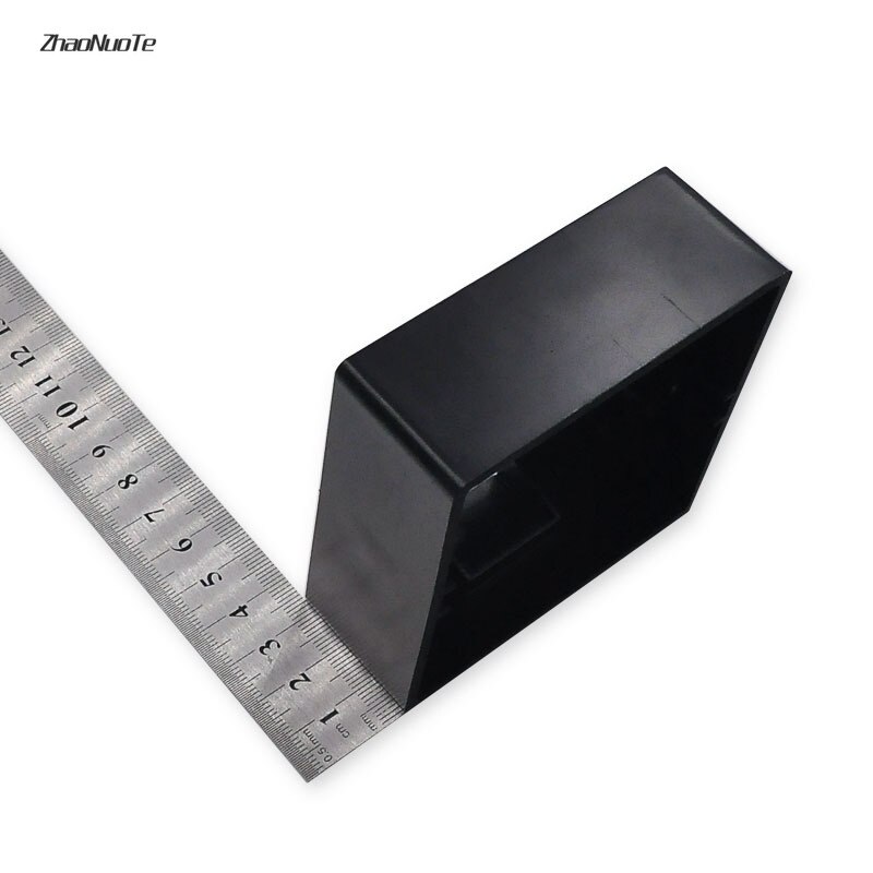 Home Improvement 86 Type Black PVC Surface Mount Junction Box Switch Socket Electronic Project Box