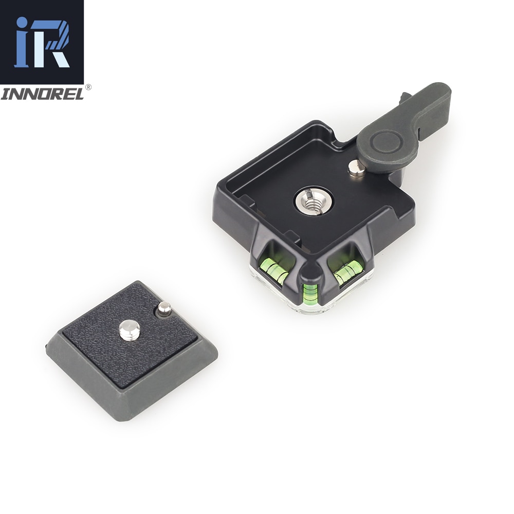 INNOREL QR-40 Universal- Aluminium Legierung schnell Freisetzung Klemme Stativ Q.R. Adapter Platte DSLR Fotografie Zubehör