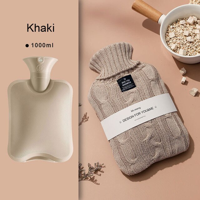 Leuke Warm Water Zak Water Vullen -Water Zak Voor Vrouwelijke Warme Buik Handen En Voeten Houden Op handwarmer Warm Water Fles Zak