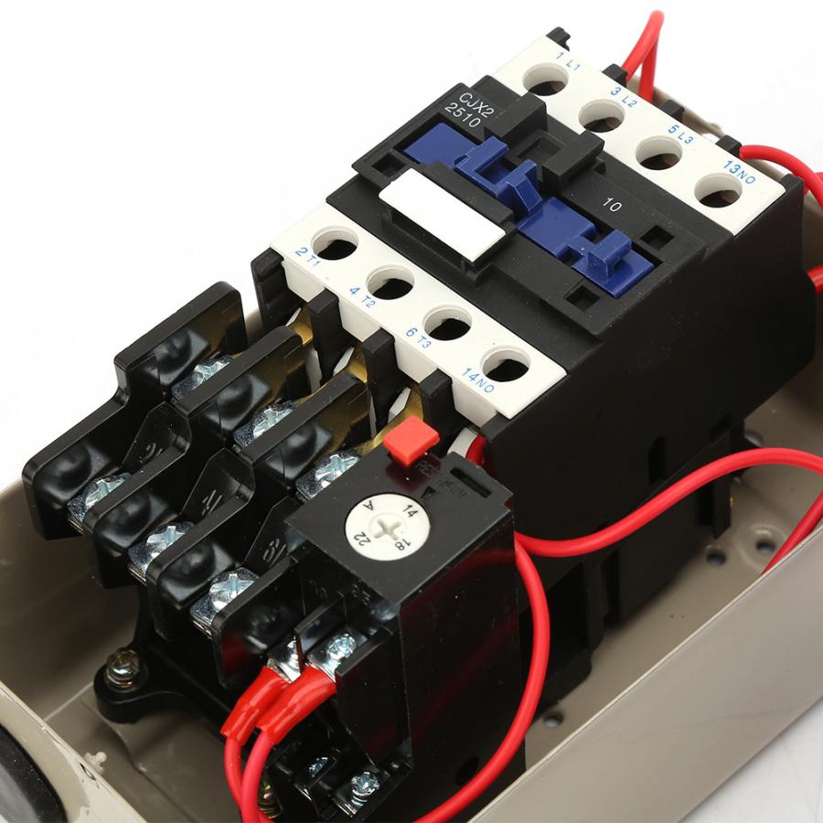 3 Phase Motor Magnetic Starter Synchronous with Motor AC380V 7.5KW Motor Magnetic Starter