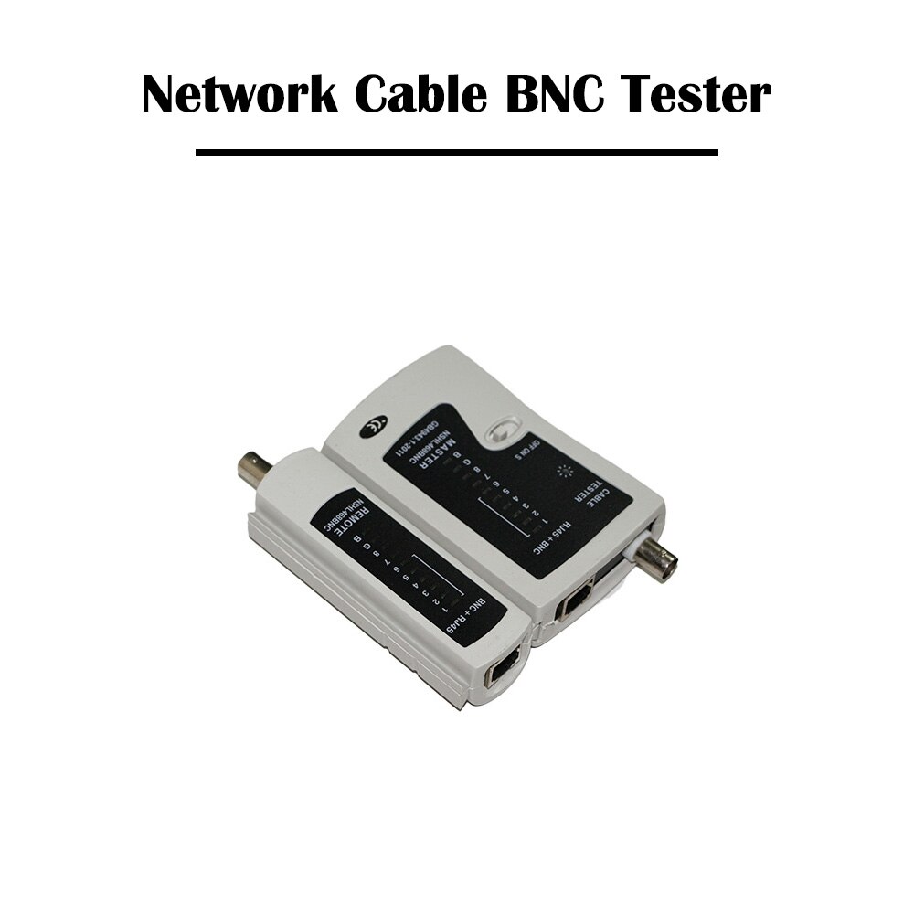 Nätverkskabel testare koaxialkabel testare för telefonkabel, koaxialkabel  rg59/rg6 cctv nätverk ethernet