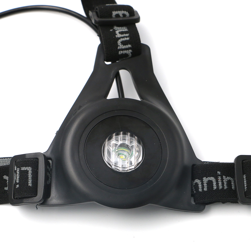 Outdoor sport running lights Q5 LED night running zaklamp waarschuwing lichten USB charge Borst lamp wit licht zaklamp