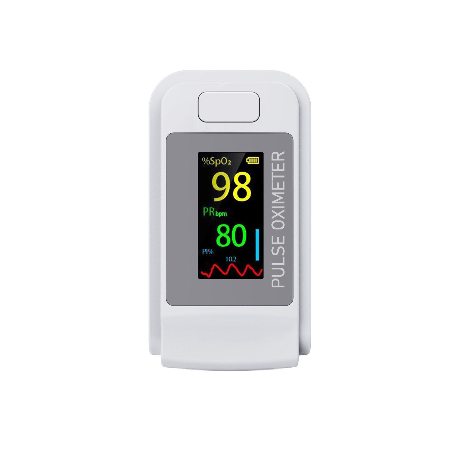 Household Digital Finger Pulse-detector Finger Pulse-monitor Convenient Low Power Pulse-monitor Portable Saturation Monitor: Multicolor 