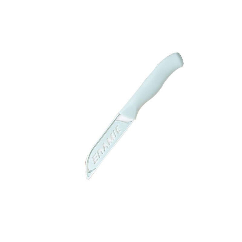 Neue Keramik Messer Bunte 3 Zoll Griff Keramik Schäl Obst Schäl Messer Mini Messer Spitzer Küche Messer Zubehör: Blau