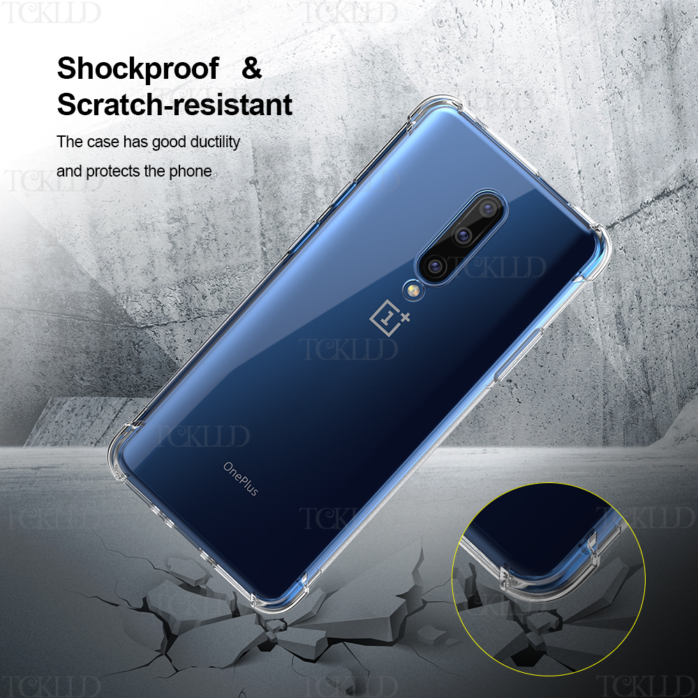 TPU suave transparente para OnePlus 6 7 8 9 10 Pro 5G funda antigolpes a prueba de golpes cubierta trasera completa OnePlus Nord CE 2 6T 7T 8T Pro ACE Shell