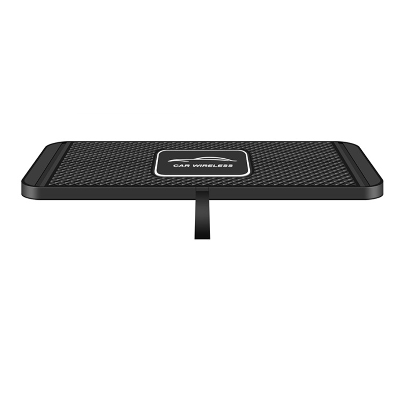 Drahtloses Autoladegerät, Silikon-Anti-Rutsch-Pad, Cradle Dock für iPhone 16, 14, 13, schnelle kabellose Auto-Ladestation, Auto-Modifikation: green