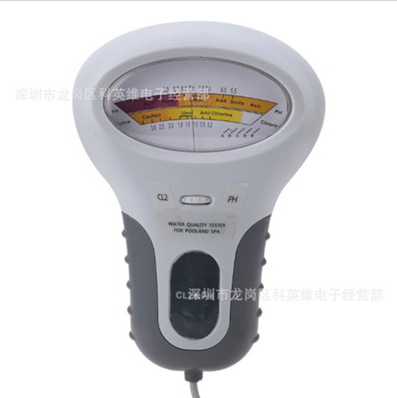 Testeur de chlore, testeur de niveau de PH et de chlore Cl2, moniteur d'eau de piscine et de Spa avec sonde