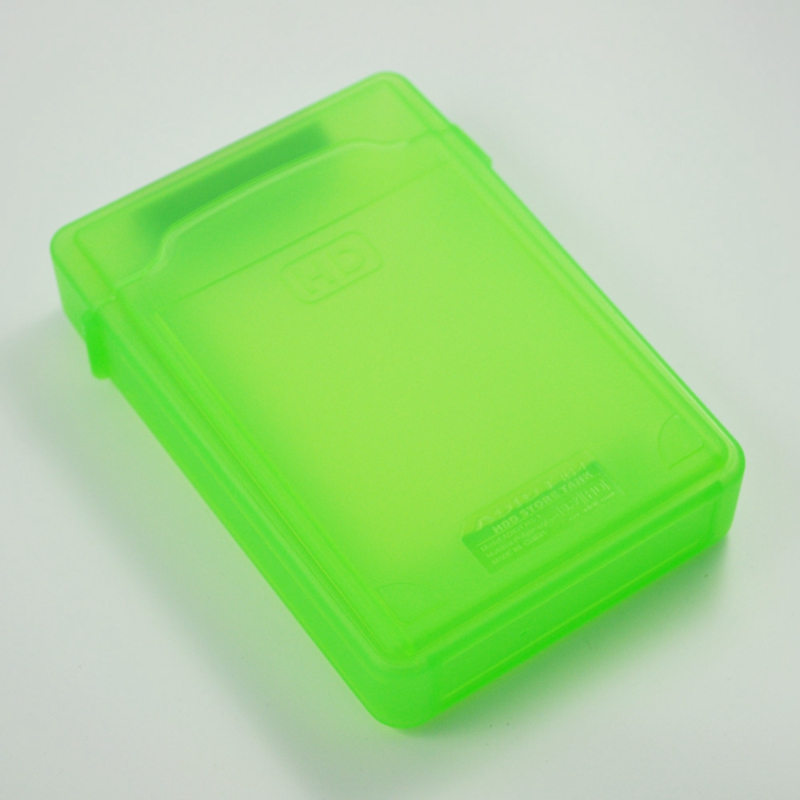 2Stck 3,5-Zoll IDE/SATA HDD Lagerung Kasten (Grün)