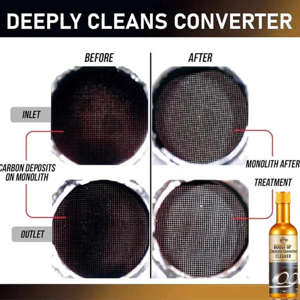 120ml Boost Up Catalytic Converter Cleaner Car Cleaner Catalyst Catalyst Converter Cleaner