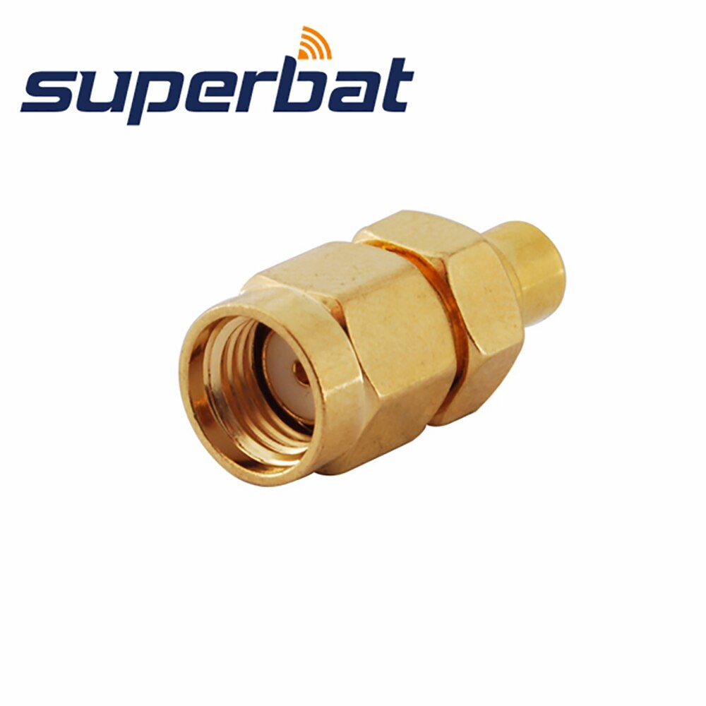 Superbat 5Pcs SMA-MCX Adapter RP-SMA Male Naar Mcx Female Rf Adapter