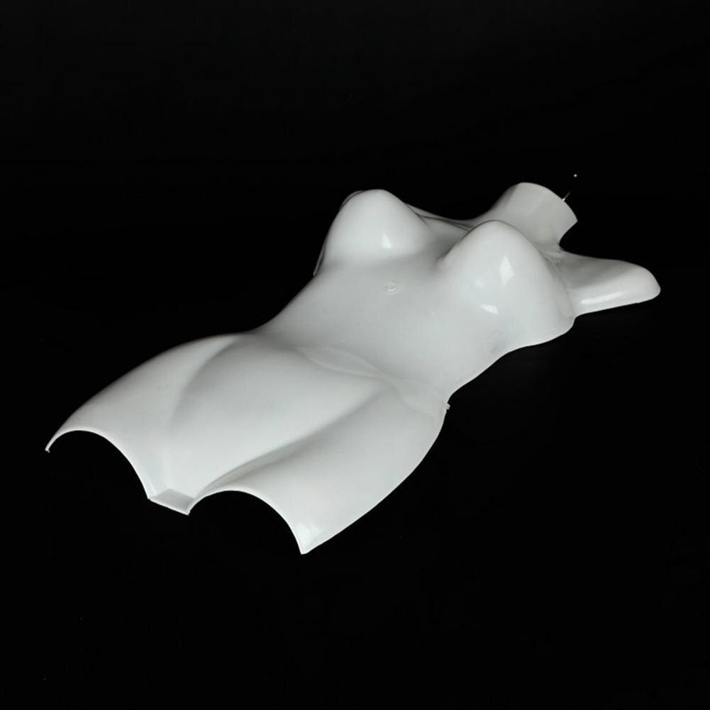 Female Mannequin Injection-molded Adjustable Plastic Female Half Body Mannequin Form for Display