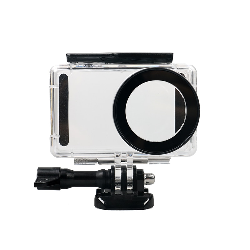6 in 1 Kamera Zubehör Bausatz Wasserdichte fallen + Seite Schützen Rahmen + Silikon fallen + Objektiv Abdeckung fallen Für mi Jia Mini 4K Nocken