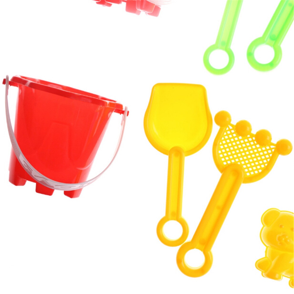 Enfants plage château seau pelle pelle râteau eau outils enfants plage sable outil jouets
