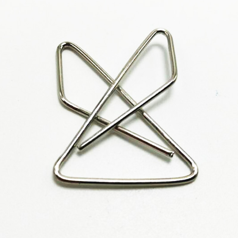 100pcs Paper Clips Metal Silver Butterfly Paper Clips Bookmark Metal Clip Active