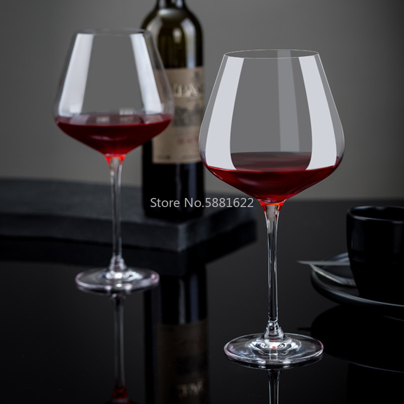 Originality Transparent Glass Burgundy Wine Cup Classic European And American Style Bar, Restaurant, Winery Best Friends