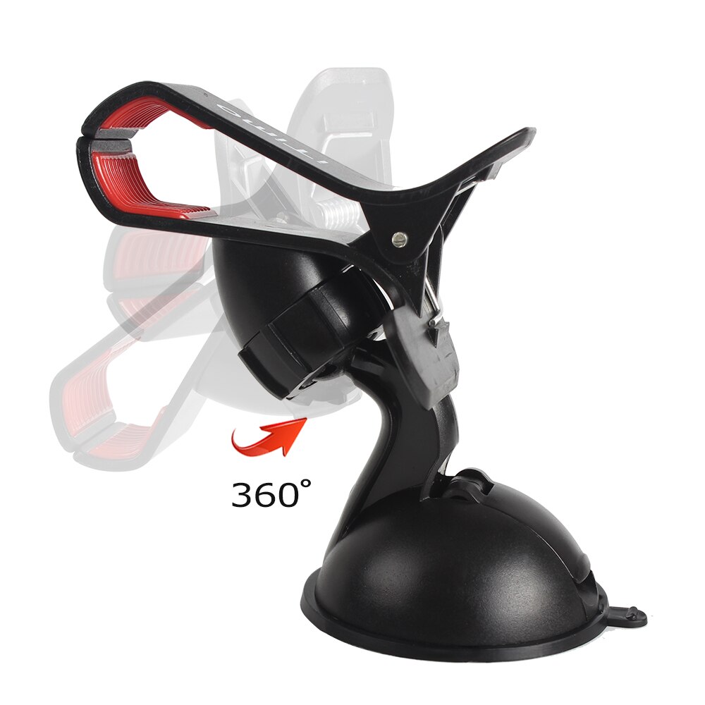 LEEPEE Universal Car Phone Holder GPS Stand 360 Rotate Adjustable Dashboard Windshield Mobile