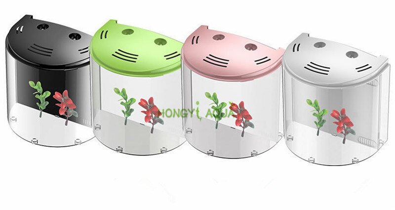 desktop fish tank small aquarium Watch goldfish bowl Ecological acrylic durable Convenience ATS-320