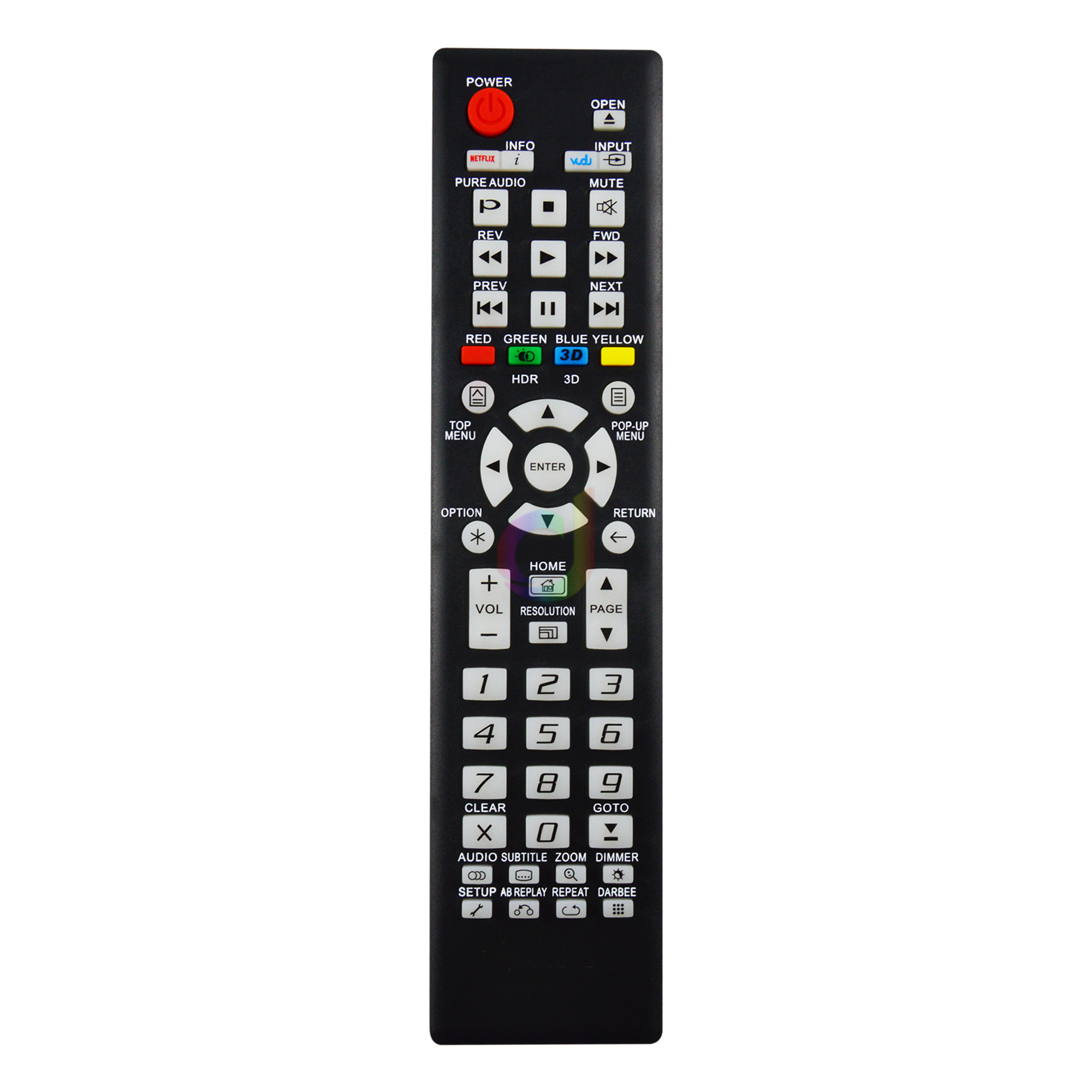 Remote Control for Oppo UDP-203 BDT-101CI UDP-203CN UDP-205 3D Blu-ray Network Disc Player