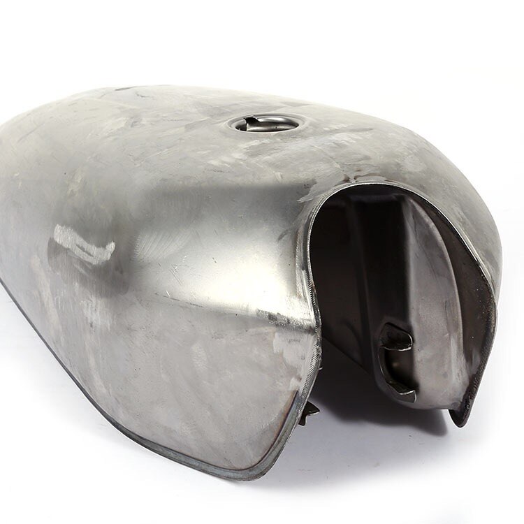 CG CG125 CG150 Motorcycle Bare Metal Fuel Tank 9L Retro Refit Motorbike Oil Tank Petrol Tank