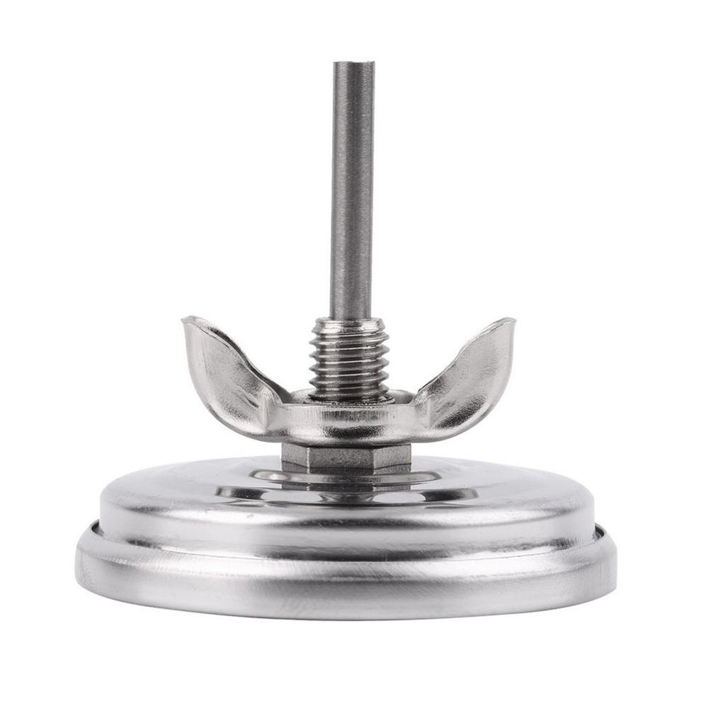 Barbecue Grill Thermometer Pit BBQ Pit Wood Smoker 50~400 Degree Temperature Gauge Celsius