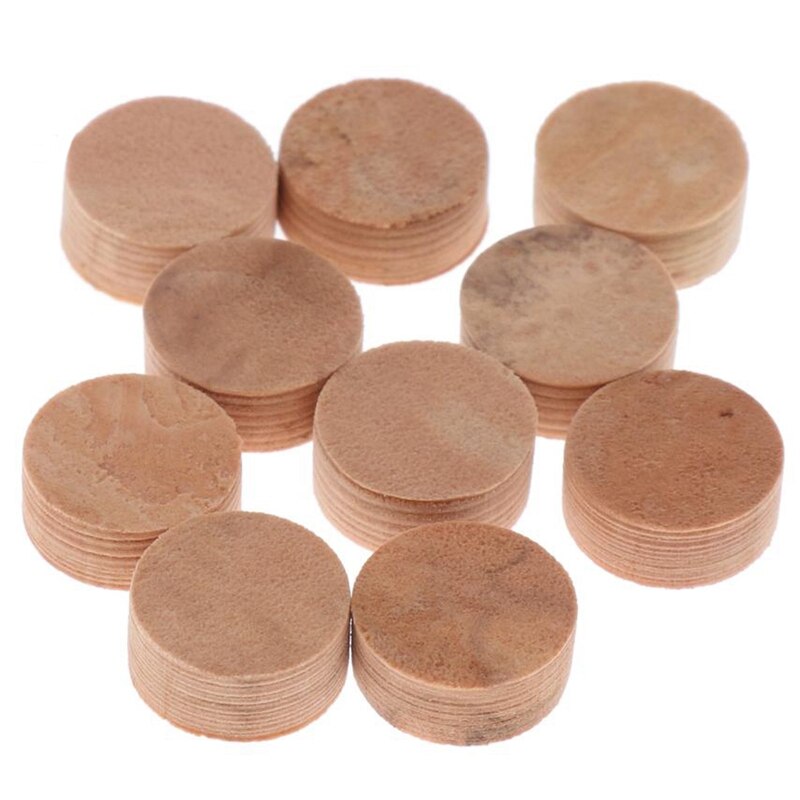 10Pcs Water Sleutel Water Sleutel Spit Klep Kurk Pad Voor Trompet Trombone Reparatie Accessoires Diameter 9Mm Dikte 4mm