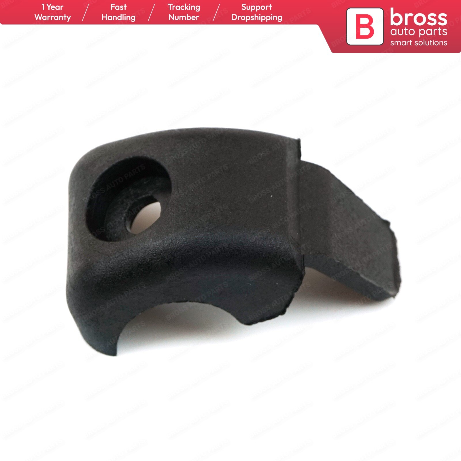 Bross BDP546-2 Achterruit Gordijn Schaduw Beweegbare Zonnescherm Blind Handvat Voor Megane 2, Scenic 2, grand Scenic 2, Laguna 2