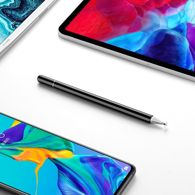 Active Pen for TCL 10 TAB Max Tab 10S Tab10 Neo TabMax Tab 8L 7 Lite Tablet Pencil Smooth Drawing Capacitive Screen Touch Pen: black