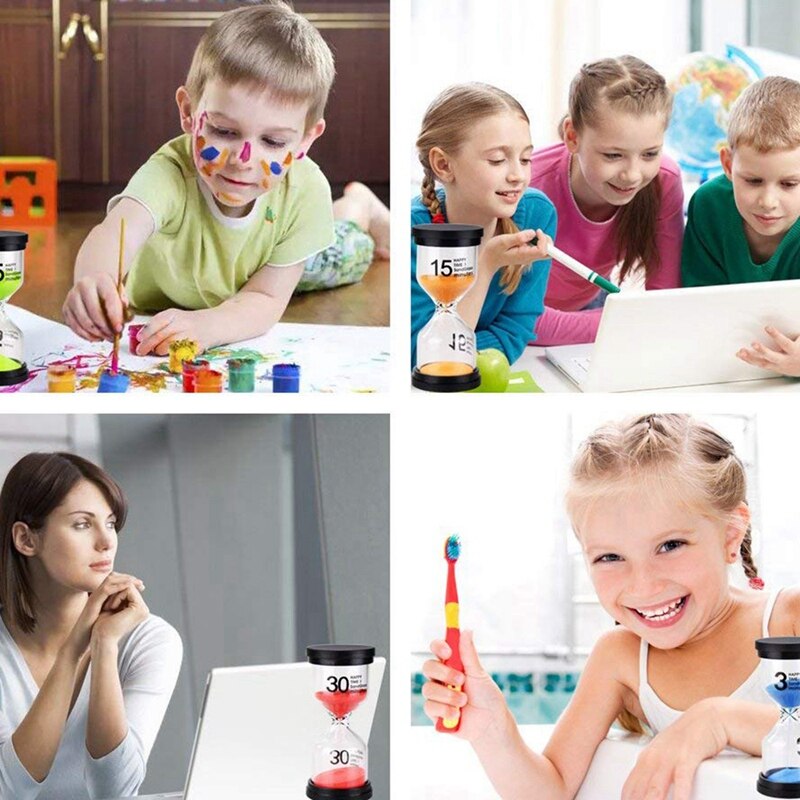 Sand Timer Colorful Hourglass Sand glass Timer Sand Clock Timer for Games Classroom Home Office