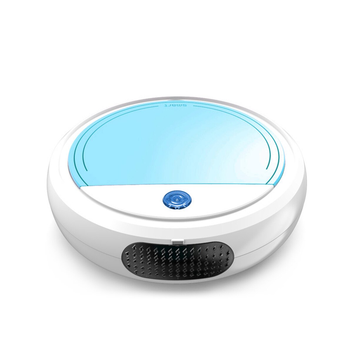 4 IN 1 Robot Vacuum Cleaner Multifunctional Auto Rechargeable UV Sterilizer Sterilization Smart Sweeping Robot Vacuum Cleaner: Light Green