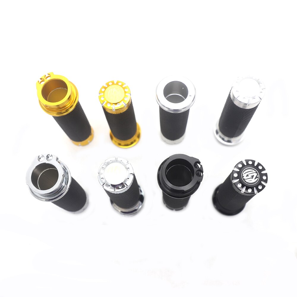 Voor Harley Handvat Zwart Cnc 1 "25Mm Stuur Hand Grips Voor Harley Sportster Touring Dyna Softail Custom