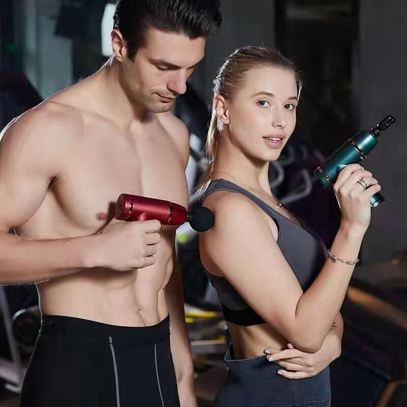 Massage Machine Deep Tissue Percussion Muscle Massager for Pain Relief Fascia Machine Electric Body Massager
