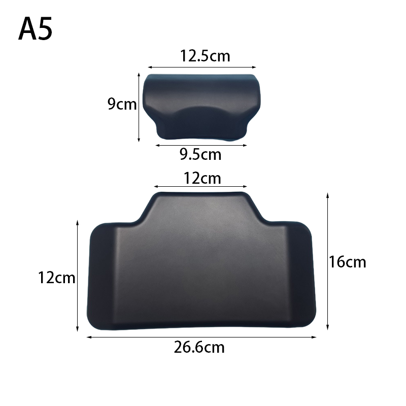 Respaldo negro para motocicleta, funda superior trasera suave, accesorios de modificación de cojín, almohadilla trasera Universal de fácil instalación para pasajero