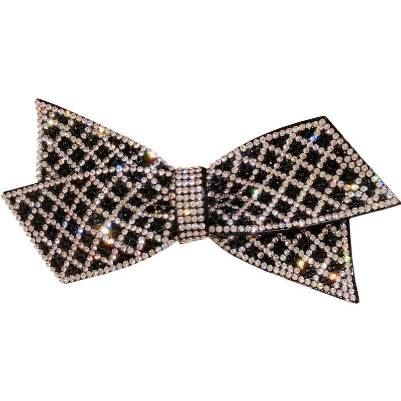 Haarnadeln für damen,  s925 vintage-haarnadeln mit schleife und zirkonia-federverschluss, haarspangen, haarbänder, accessoires, feiner schmuck