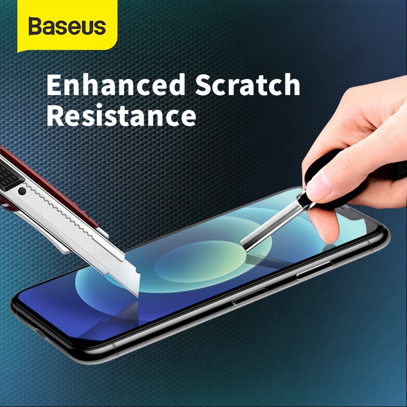 Baseus szkło hartowane dla iPhone 13 12 11 Pro Max ochraniacz ekranu dla iPhone X szkło hartowane pełna pokrywa szkło ochronne