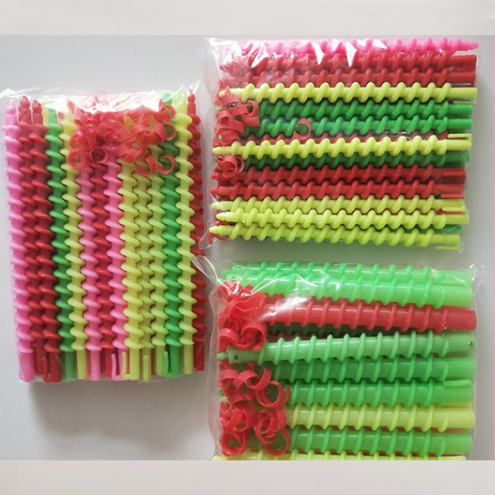 Bigoudis à grosses boucles ondulées 25-30 pièces/sac, rouleau magique en spirale sans chaleur, outils de coiffure, ondulation à l&#39;eau, diviseur de cheveux