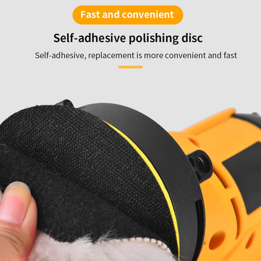 220V Electric Car Polisher Automatic Polishing Machine Adjustable Speed Sanding Waxing Tools High Precision Low Noise Adjustable