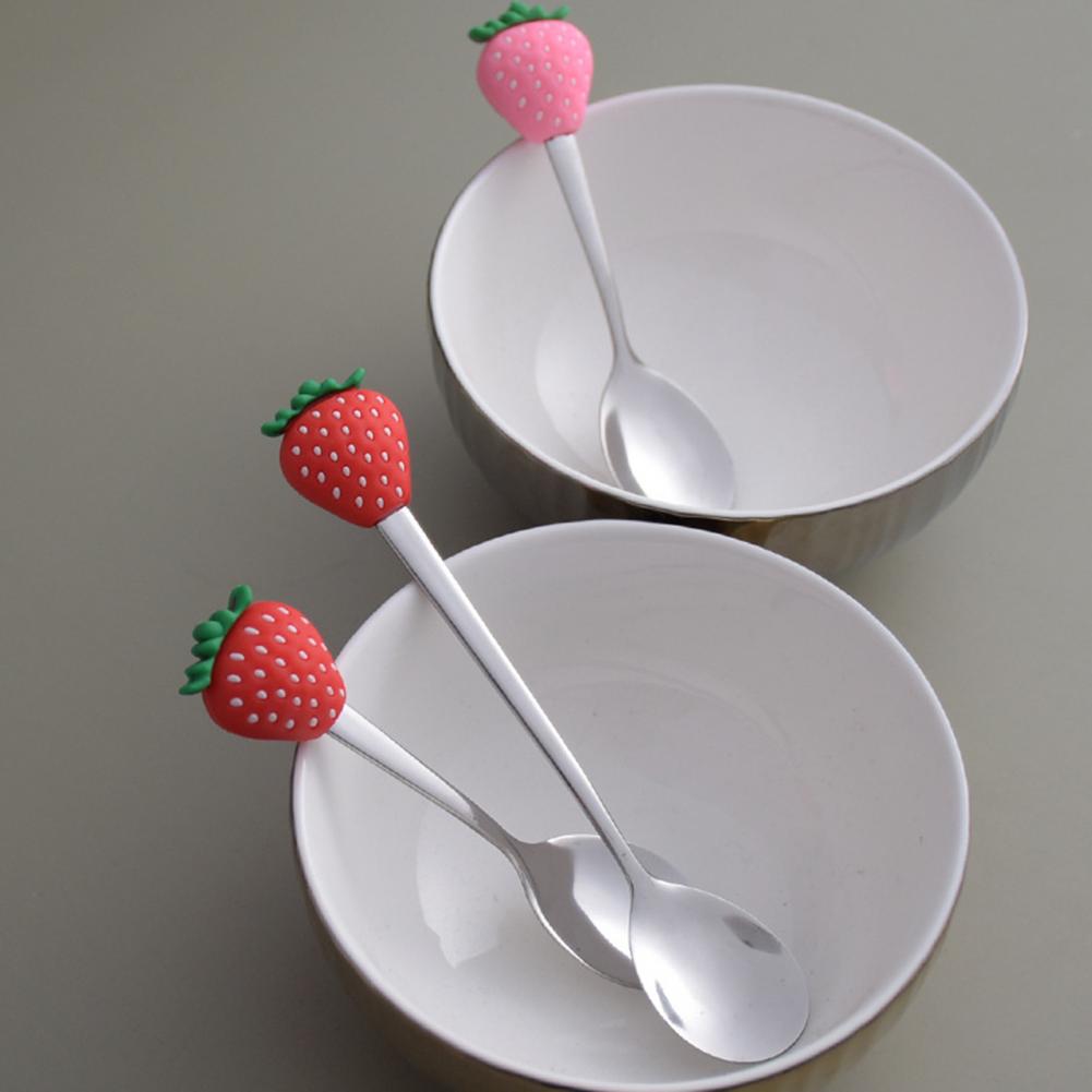 Thee Lepel Schattige Handige Fruit Vormige Mini Cartoon Ijs Scoop Voor Restaurants