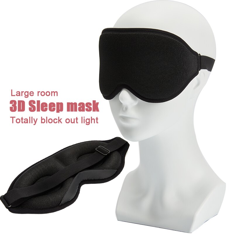 Sle Mask 3D Sleep Mask Eyeshade Blockout Light Eyepatch Sle... – Grandado