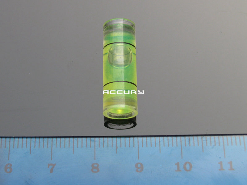 20pcs 8*23mm Acrylic Tubular Spirit level mini spirit level Cylinder Plastic vial water level indicator