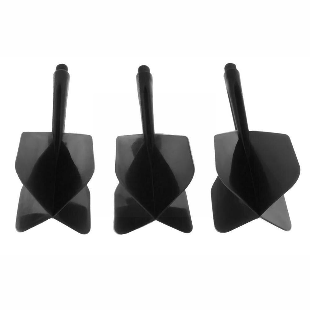 Plastic Dart Flights 4.5mm 2ba Screw Soft Dart Flight Anti-fall Durable In-one Flights 80mm Darts X6g4