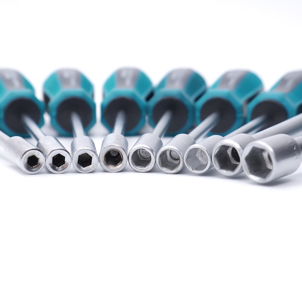 Destornillador de llave de tubo de Metal, herramienta de mano de 3mm-8mm, tuerca hexagonal, destornillador,