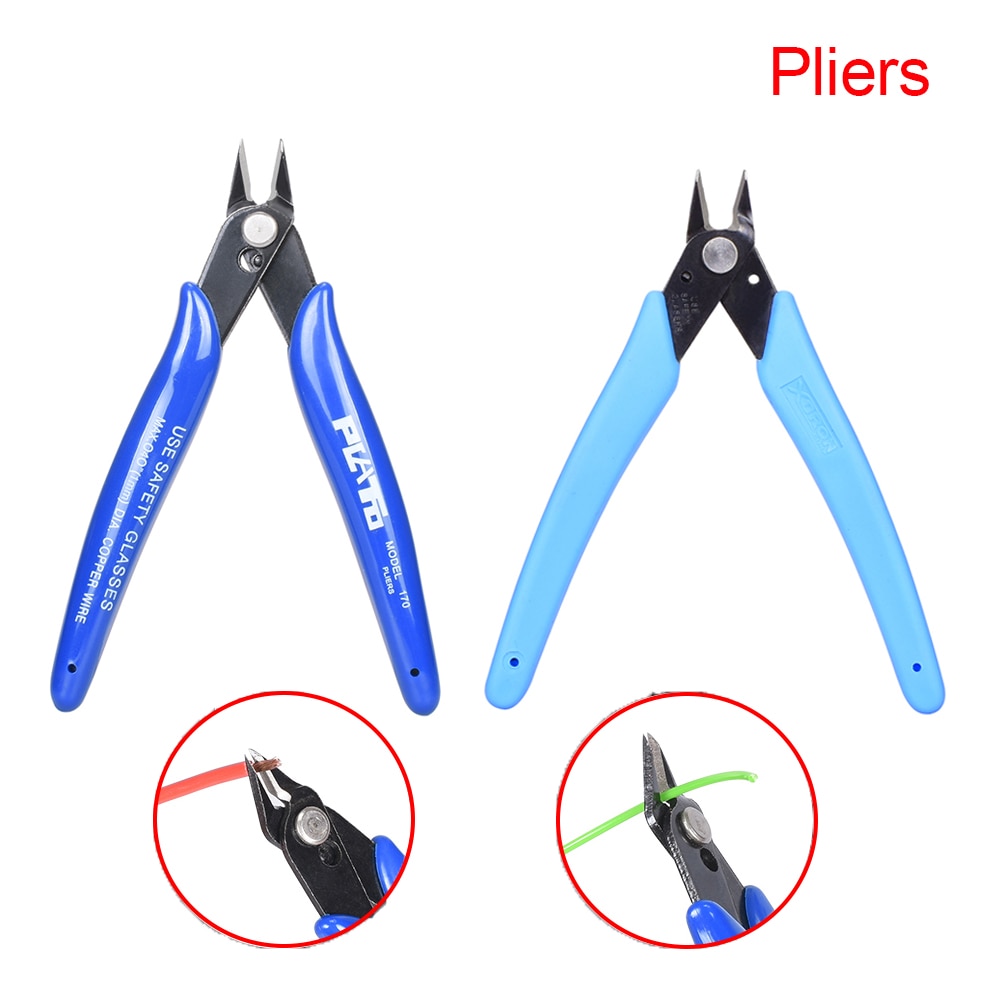 Outils d'imprimante 3D coupe-câble électrique coupe coupe côté cisailles affleurantes pinces PLA Filament ABS PETG 3D pièces