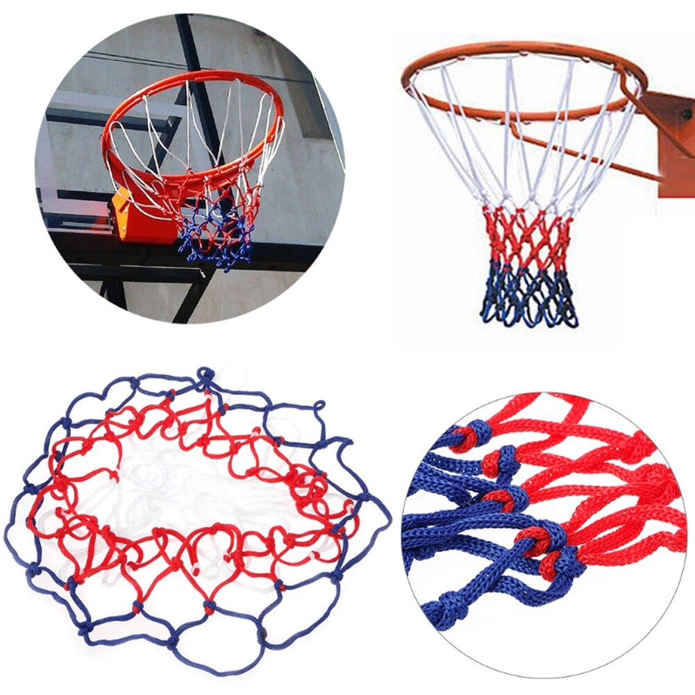 1 stk basketball rim mesh nett ikke-pisk basketball nett 13 løkker basketball nett mesh for basketball ring 50cm
