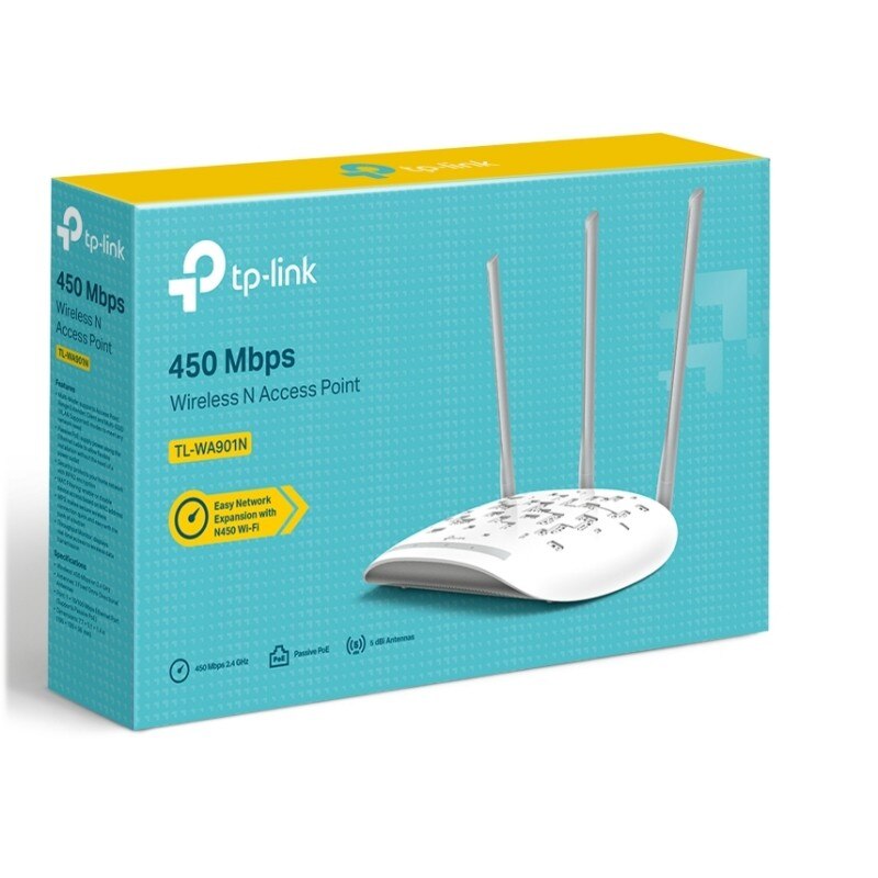 TP-LINK TL-WA901N Access Point 2.4Ghz N450 Wi-fi