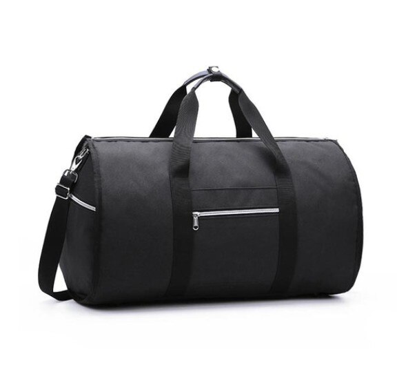 Waterdichte Reistas Mens Kledingstuk Tassen Handbagage Leisure Hand Tas 2 In 1 Grote Bagage Duffel Bakken Vrouwen Reizen schoudertas: a-black