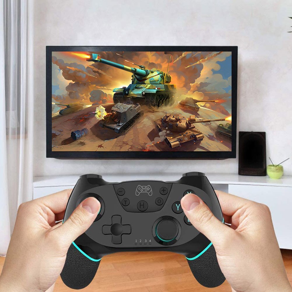 Dual Motor Trillingen Draadloze Controller Gamepad Elektronische Machine Accessoires Voor Schakelaar/Schakelaar Pro Gyro As